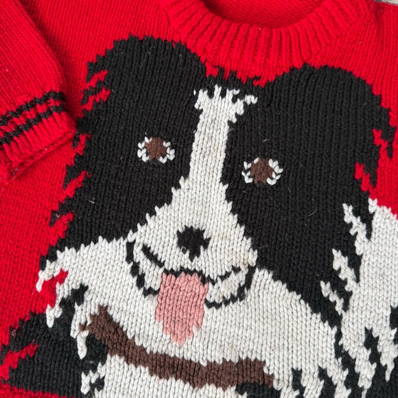 Handmade Wool Knit Kids Sweater - Picture 2 of 4